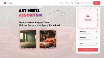 Decory - AI tool for Content Creation