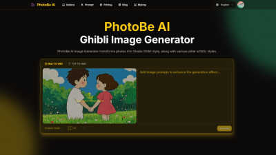 PhotoBe AI - AI tool for Image & Photo