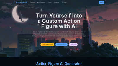 Action Figure AI - AI tool for Generative Art
