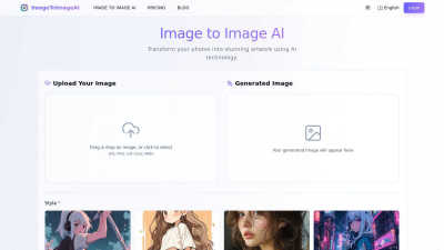 Image To Image AI - AI tool for Content Creation