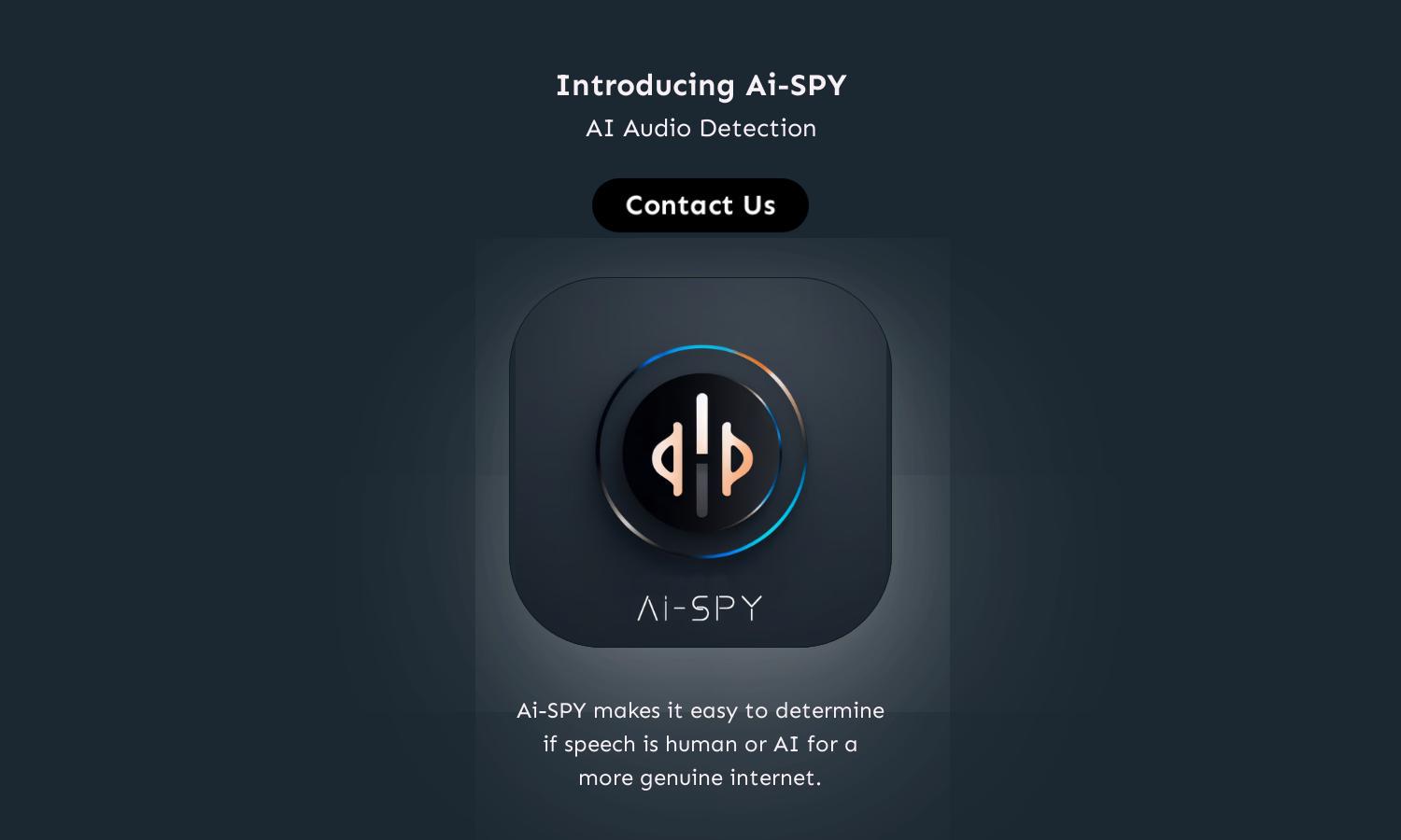 Ai-SPY Website