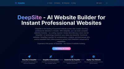 DeepSite - AI tool for AI Assistants