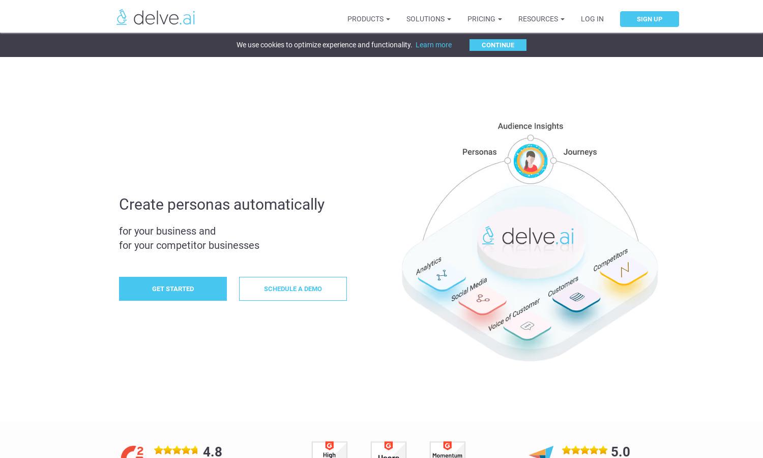 Delve AI Website