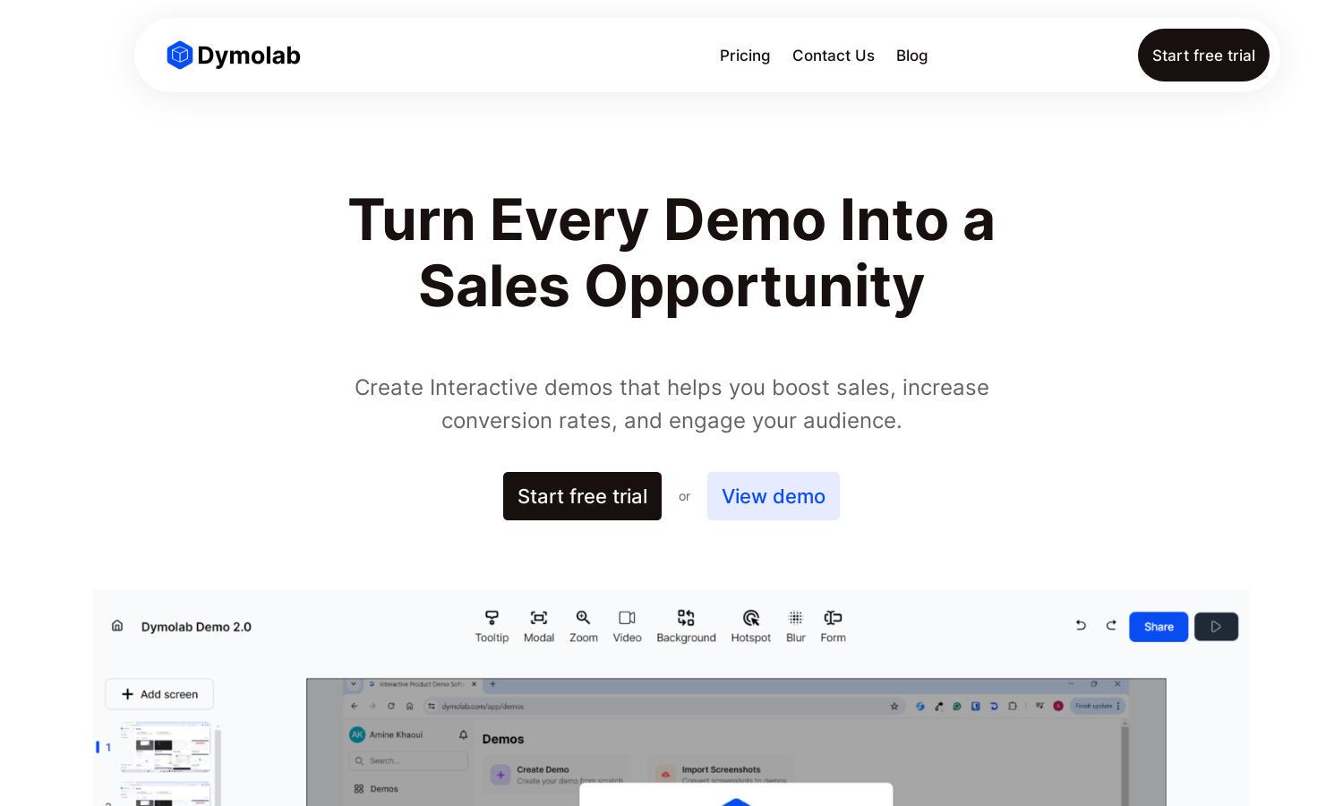 Dymolab Website