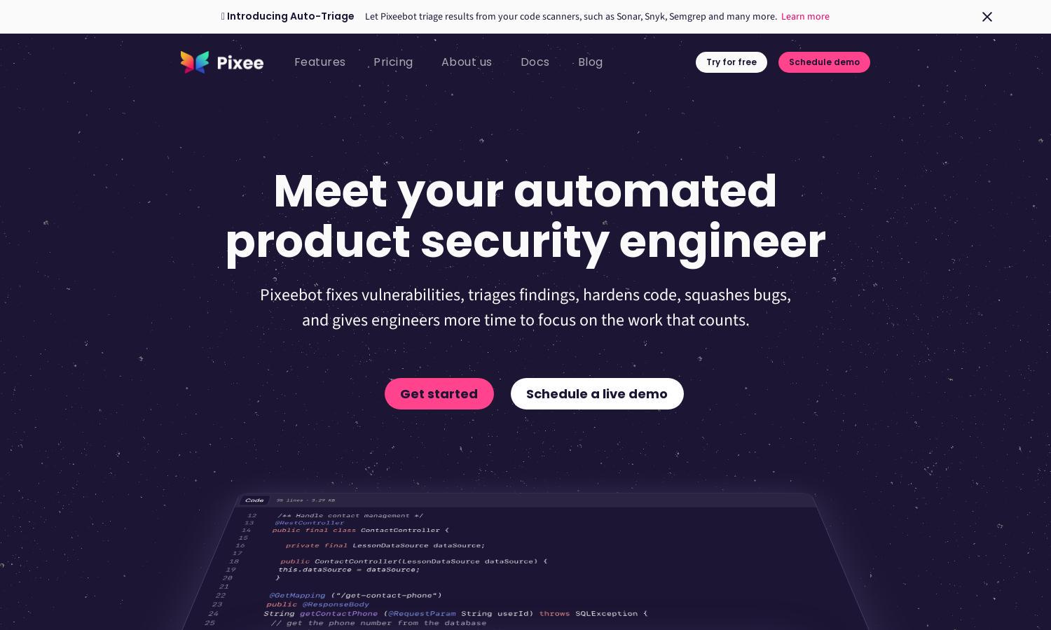 Pixeebot Website