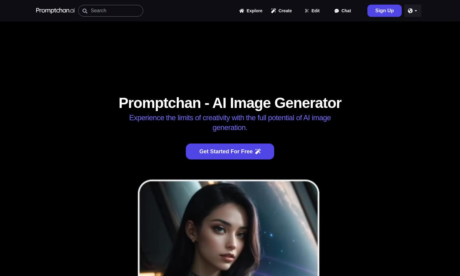 Promptchan AI Website