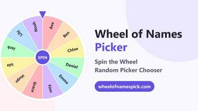 Wheel of Names Picker AI - tool for Lifestyle & Entertainment