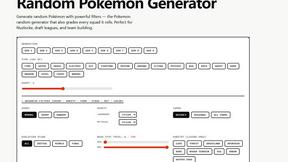 Random Pokemon Generator